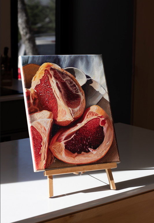 Grapefruits Original Oil Painting